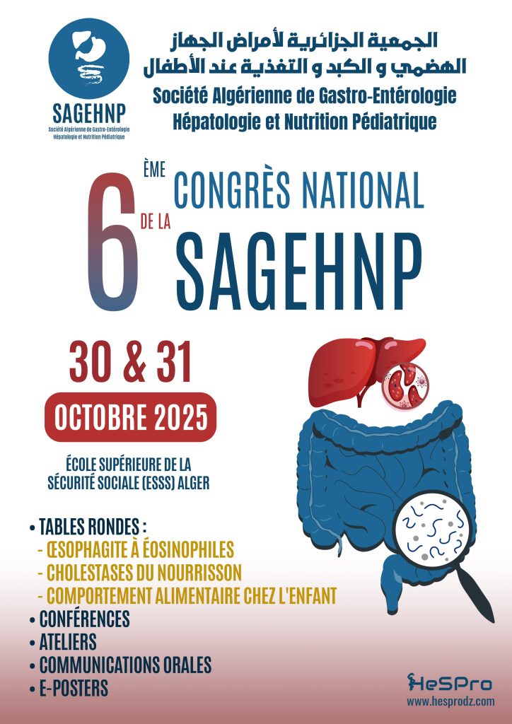 
6ème Congrès National de la SAGEHNP	
